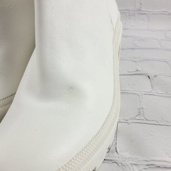 NWOB GB the Change So-Lution Sustainable Leather Chunky Lug Sole Booties - Picture 10 of 14